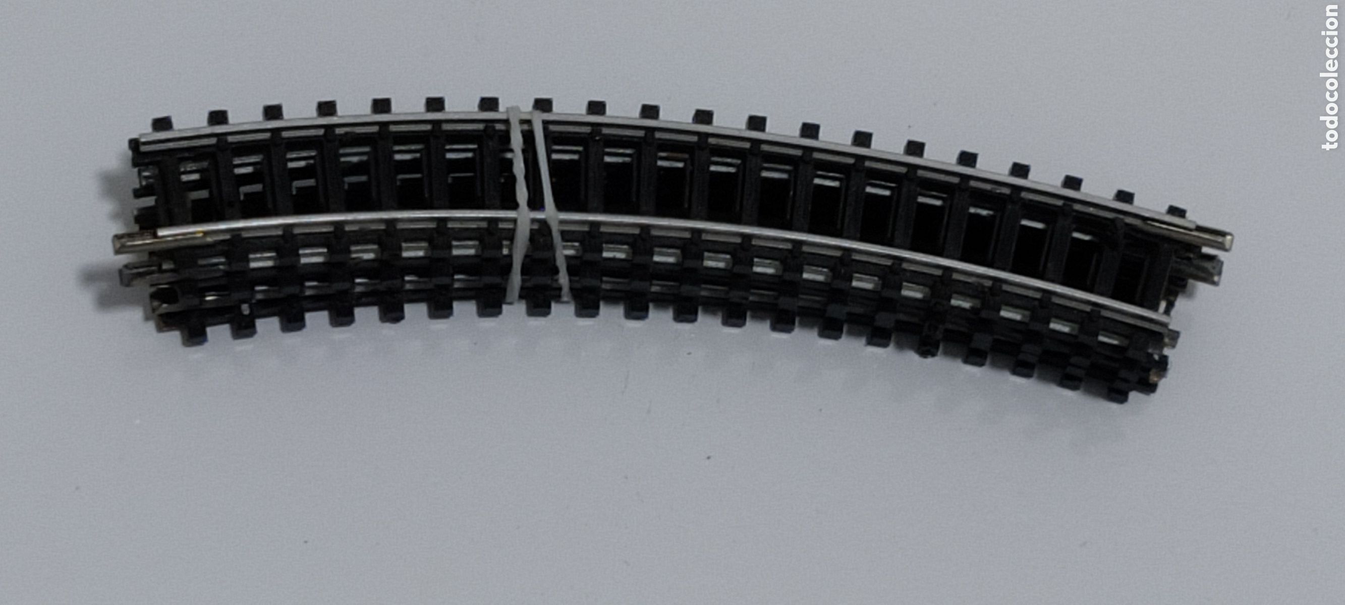 Trenes escala: IBERTREN 3N - 4 V&Iacute;AS CURVAS R 30&deg; 192 mm REF. 616