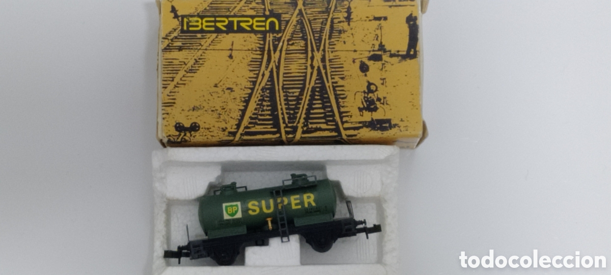 Scale Trains: IBERTREN N - VAG&Oacute;N CISTERNA 2 EJES BP REF. 3407