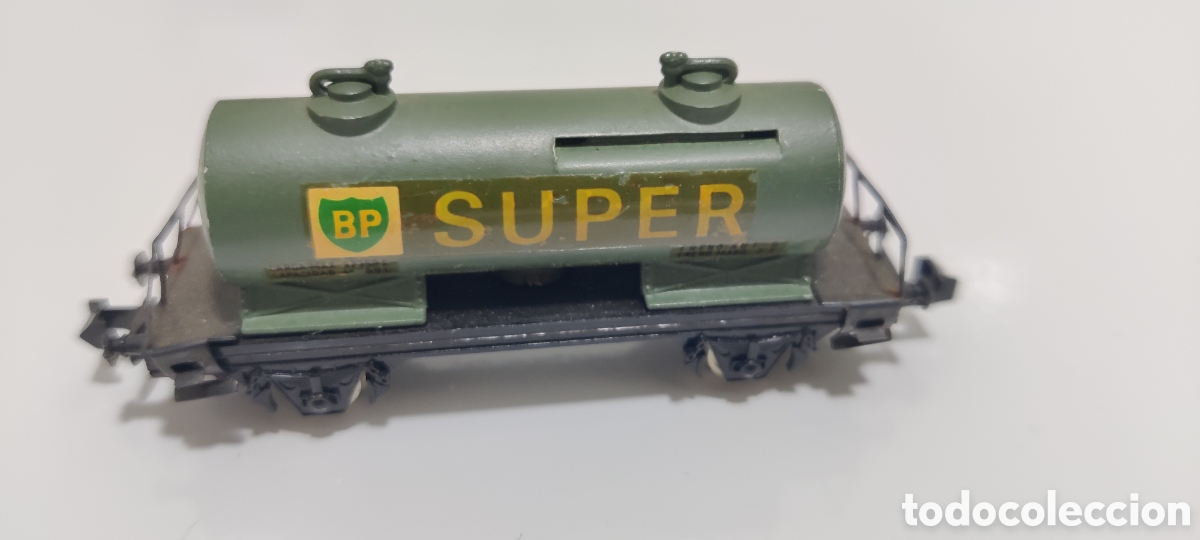 Trenes escala: IBERTREN N - VAG&Oacute;N CISTERNA 2 EJES BP REF. 357