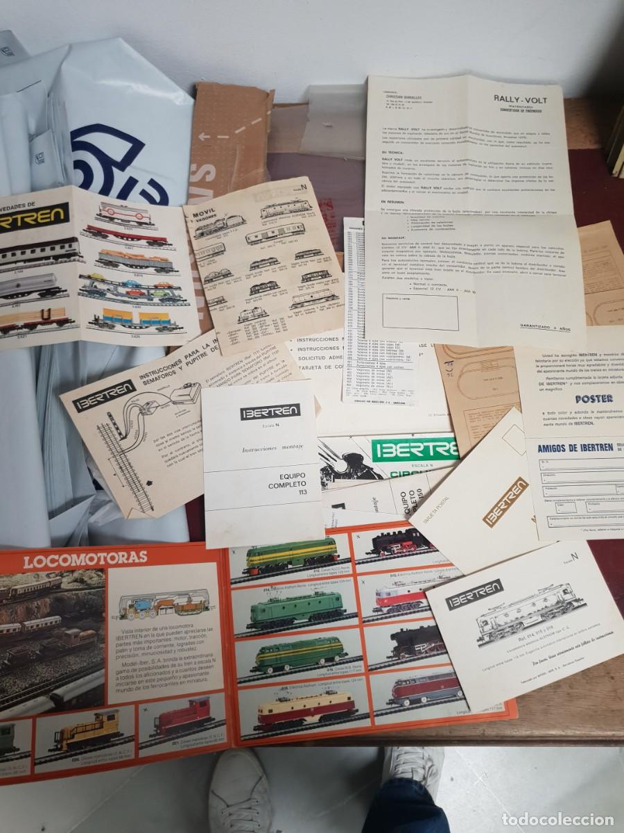 Trenes escala: Manual instrucciones ibertren escala N