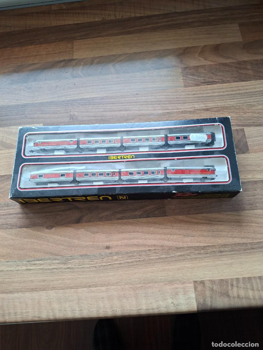 Trenes escala: IBERTREN N,280,ESTUCHE COMPLETO CON VAGONES TALGO,LEER DESCRIPCION