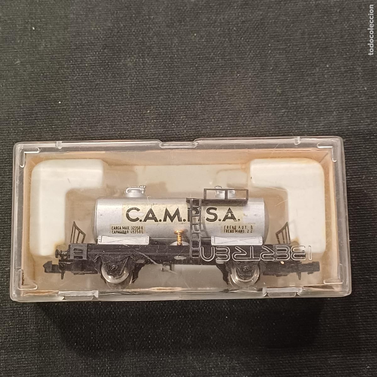 Scale Trains: VAGON CISTERNA DOS EJES CAMPSA/IBERTREN ESCALA N.