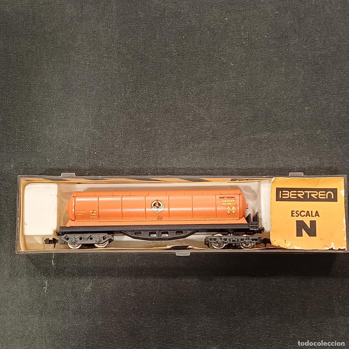 Trenes escala: VAGON CISTERNA GAS BUTANO/IBERTREN ESCALA N.