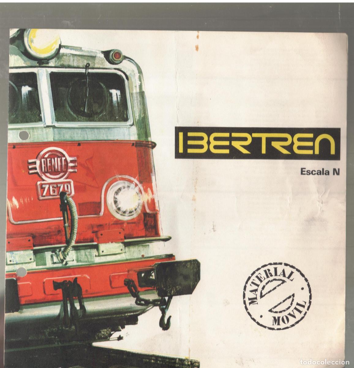 Comboios Escala: IBERTREN. folletos: listas de precios,cat&aacute;logo de material, de circuitos, instruciones ... decada 70