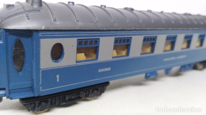 Trenes escala: vagon lima  pasajeros con luz - Foto 2