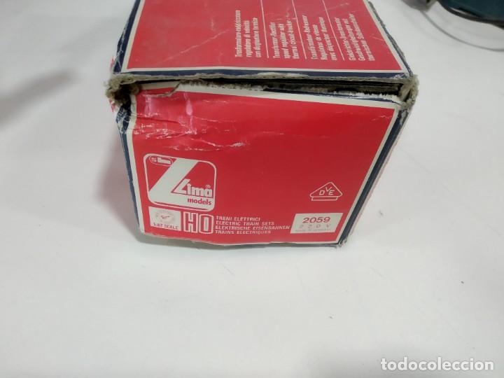 Trenes escala: antiguo transformador  de lima en caja h0  funciona - Foto 2