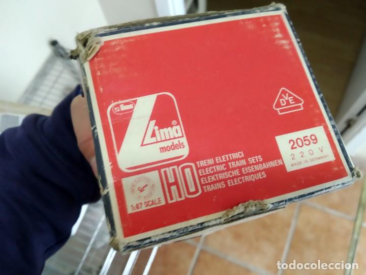 Trenes escala: antiguo transformador  de lima en caja h0  funciona - Foto 6