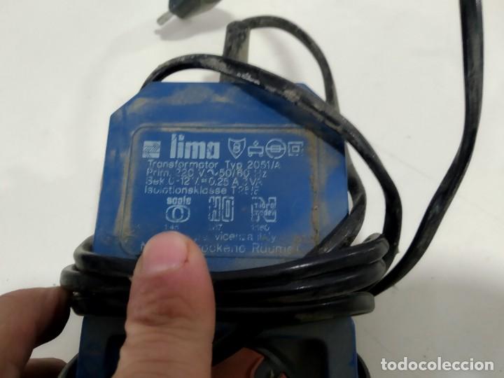 Trenes escala: antiguo transformador de lima en caja h0 funciona - Foto 2