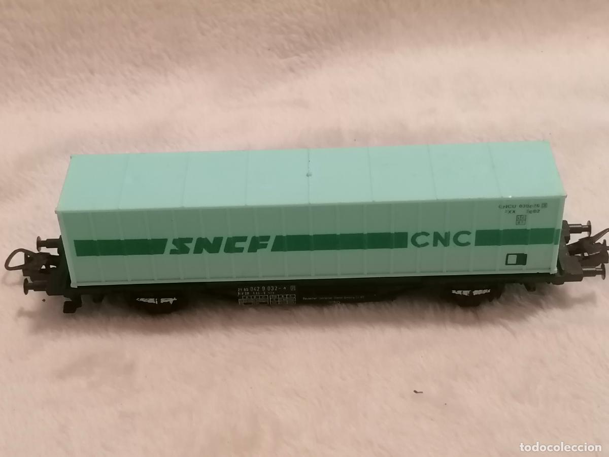 Trenes escala: VAGON CONTAINER LIMA HO, SNCF - CNC - Foto 2