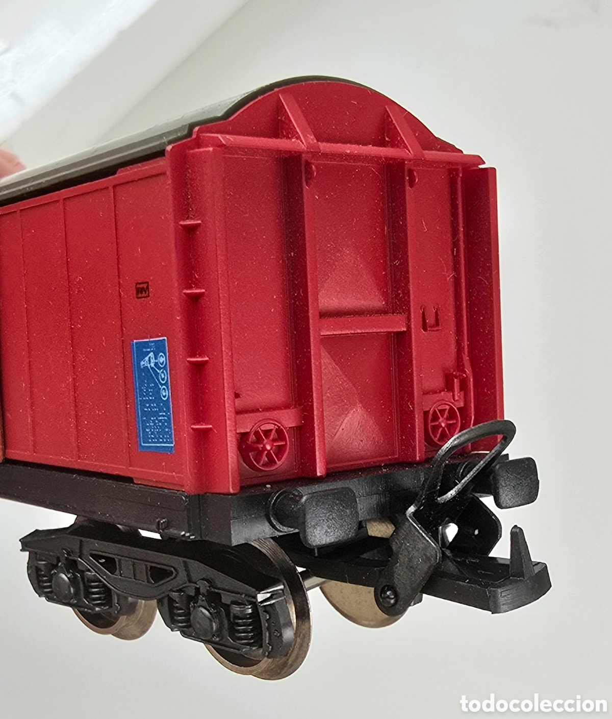 Trenes escala: Vag&oacute;n mercanc&iacute;as LIMA H0 - Foto 6
