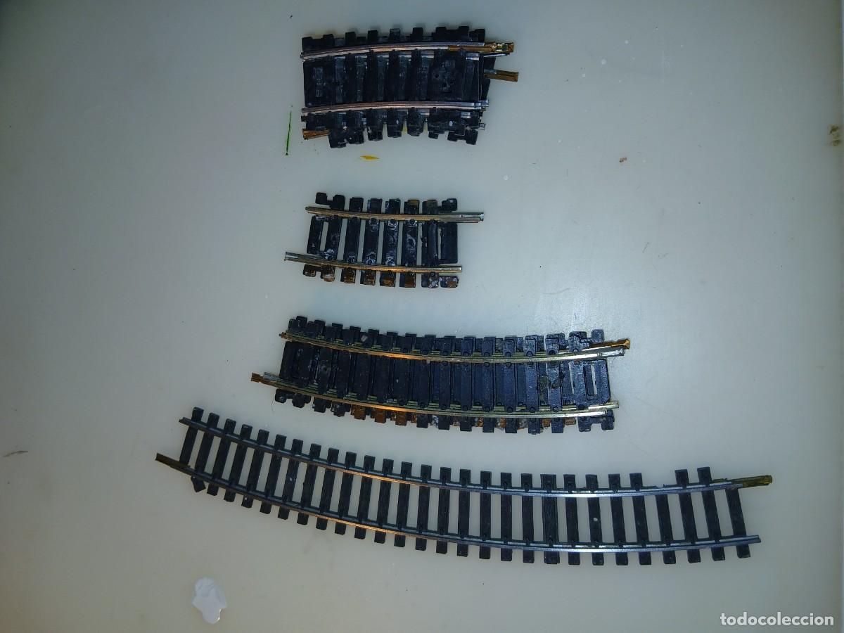 Trenes escala: LOTE DE V&Iacute;AS CURVAS LIMA - Foto 1