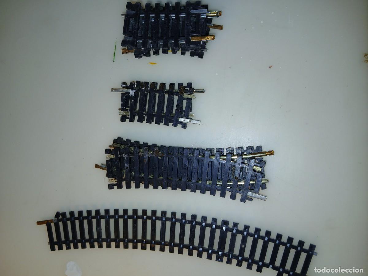 Trenes escala: LOTE DE V&Iacute;AS CURVAS LIMA - Foto 2
