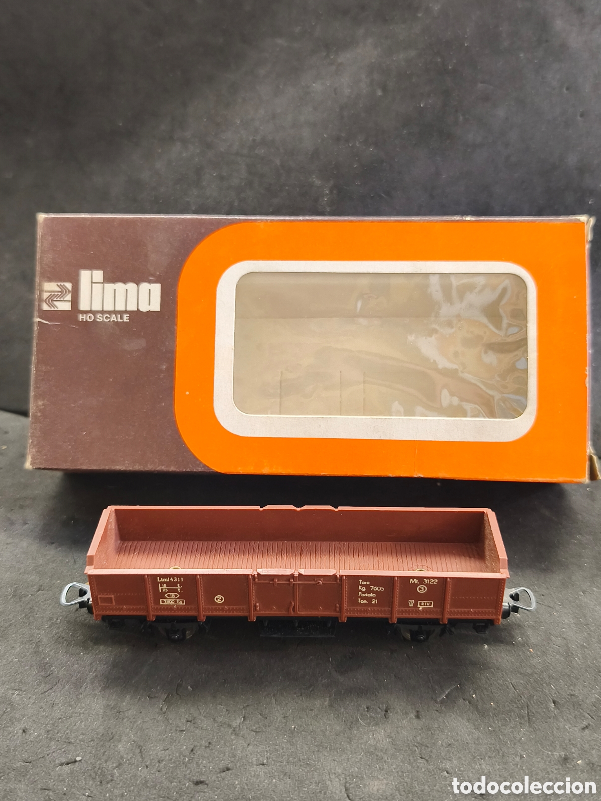 Trenes Escala: Vag&oacute;n de carga Lima H0