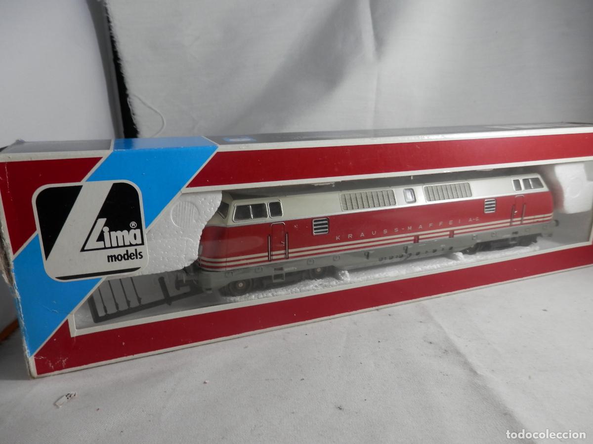 Trenes Escala: LOCOMOTORA DIESEL DE LA DB ESCALA HO DE LIMA