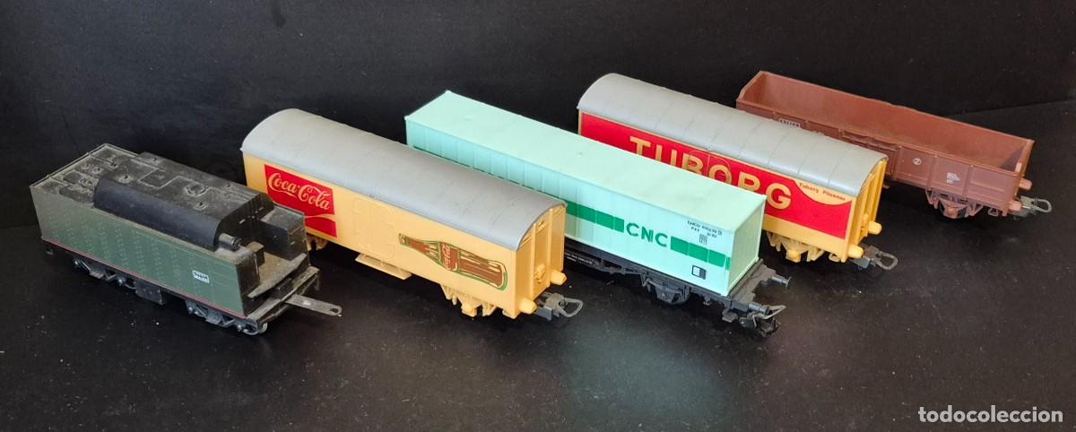 Scale Trains: LOTE 5 VAGONES LIMA ITALY FUNCIONAN BIEN MIRAR LAS FOTOS, DESCONOZCO SI FALTA ALGUNA PIEZA