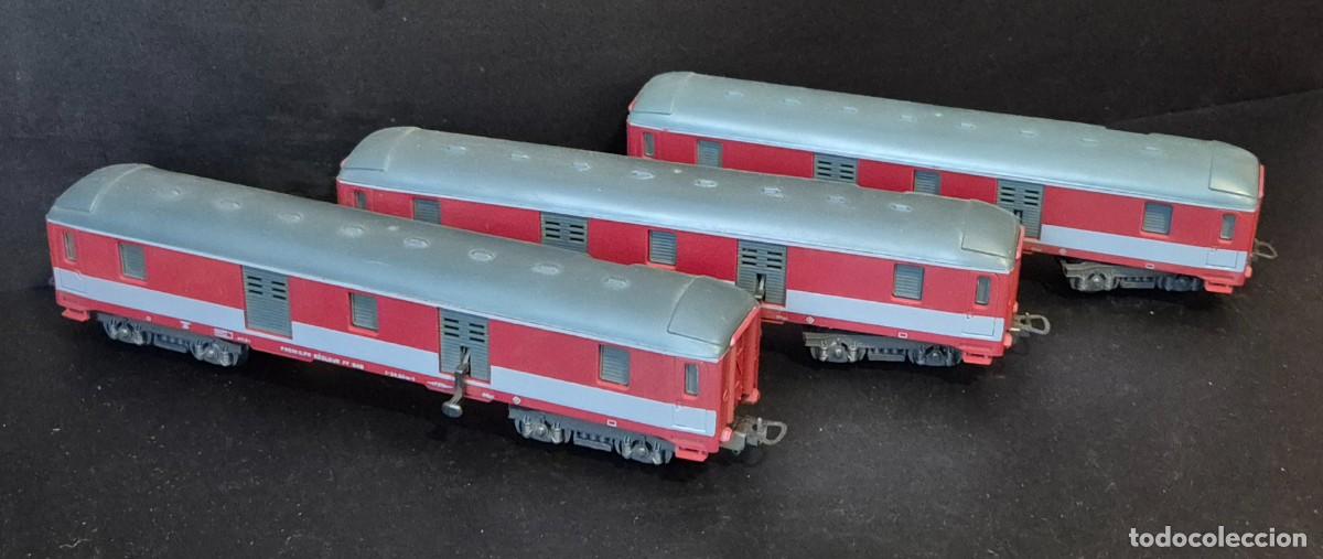 Scale Trains: LOTE 3 VAGONES LIMA ITALY FUNCIONAN BIEN MIRAR LAS FOTOS, DESCONOZCO SI FALTA ALGUNA PIEZA