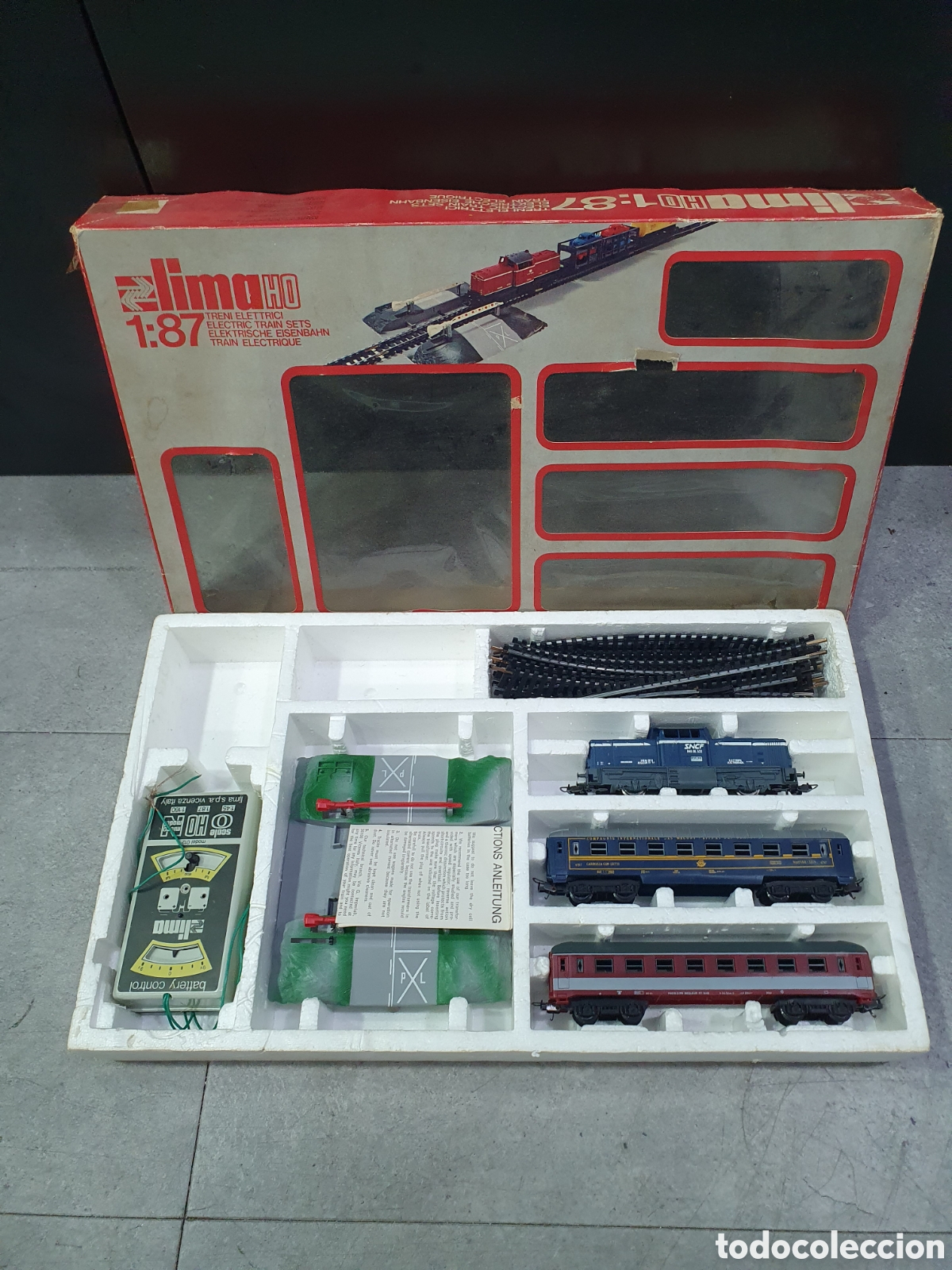Treni in Scala: SALIDA 0.01&euro;. Tren Lima H0 1:87.