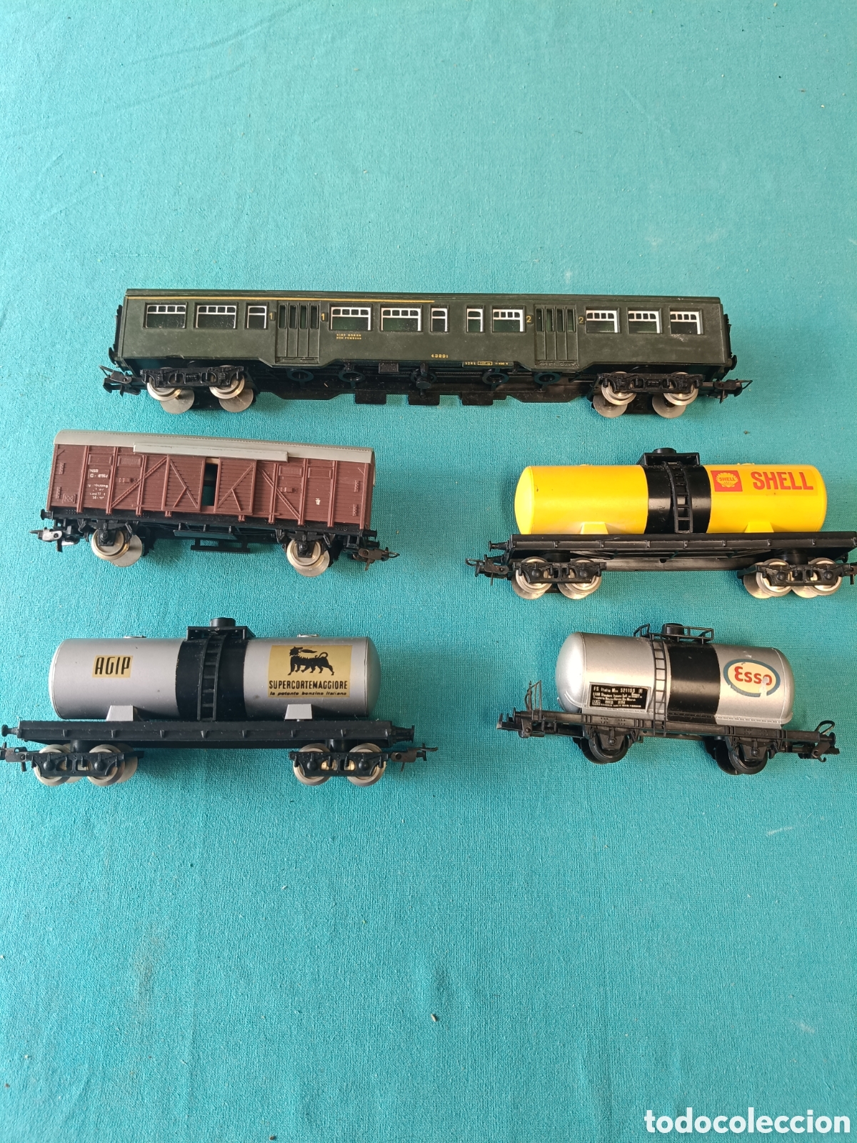 Trenes escala: Lote cinco vagones HO Lima - Foto 3