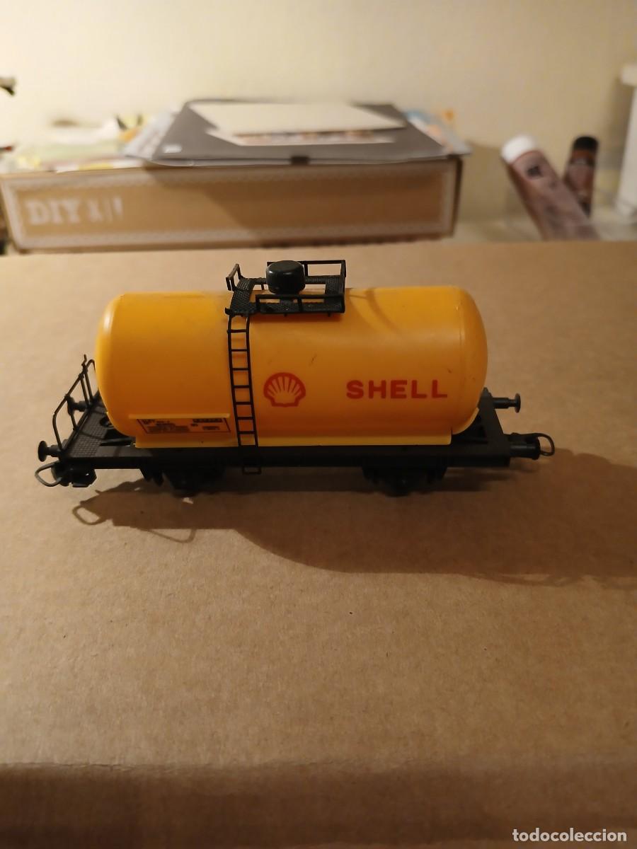 Trenes escala: VAG&Oacute;N CISTERNA SHELL ESCALA HO DE LIMA - Foto 2