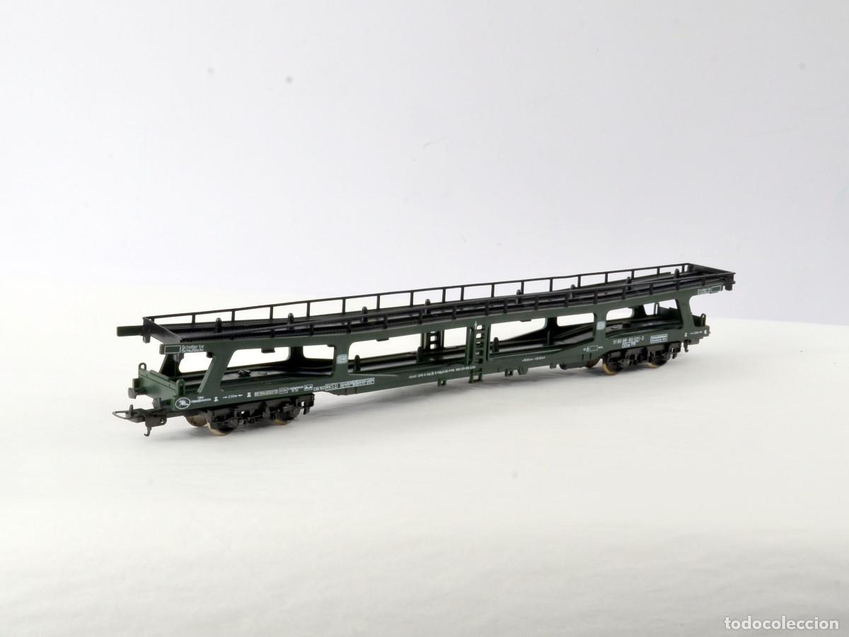Trenes Escala: Lima Trenes Escala H0 Vag&oacute;n Transporte de Coches con Caja