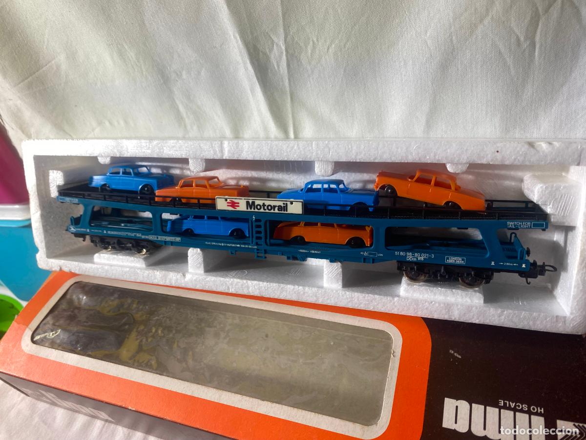 Trenes Escala: VAGON PORTACOCHES ESCALA HO DE LIMA