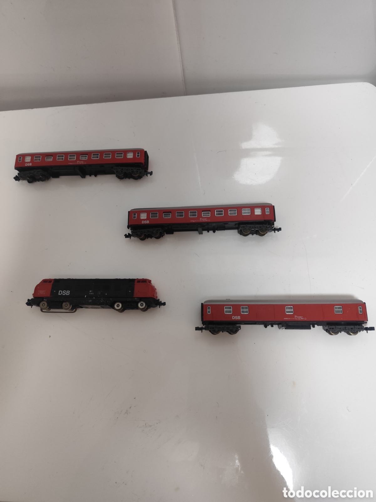 Trenes escala: Juego trenes DSB escala H0