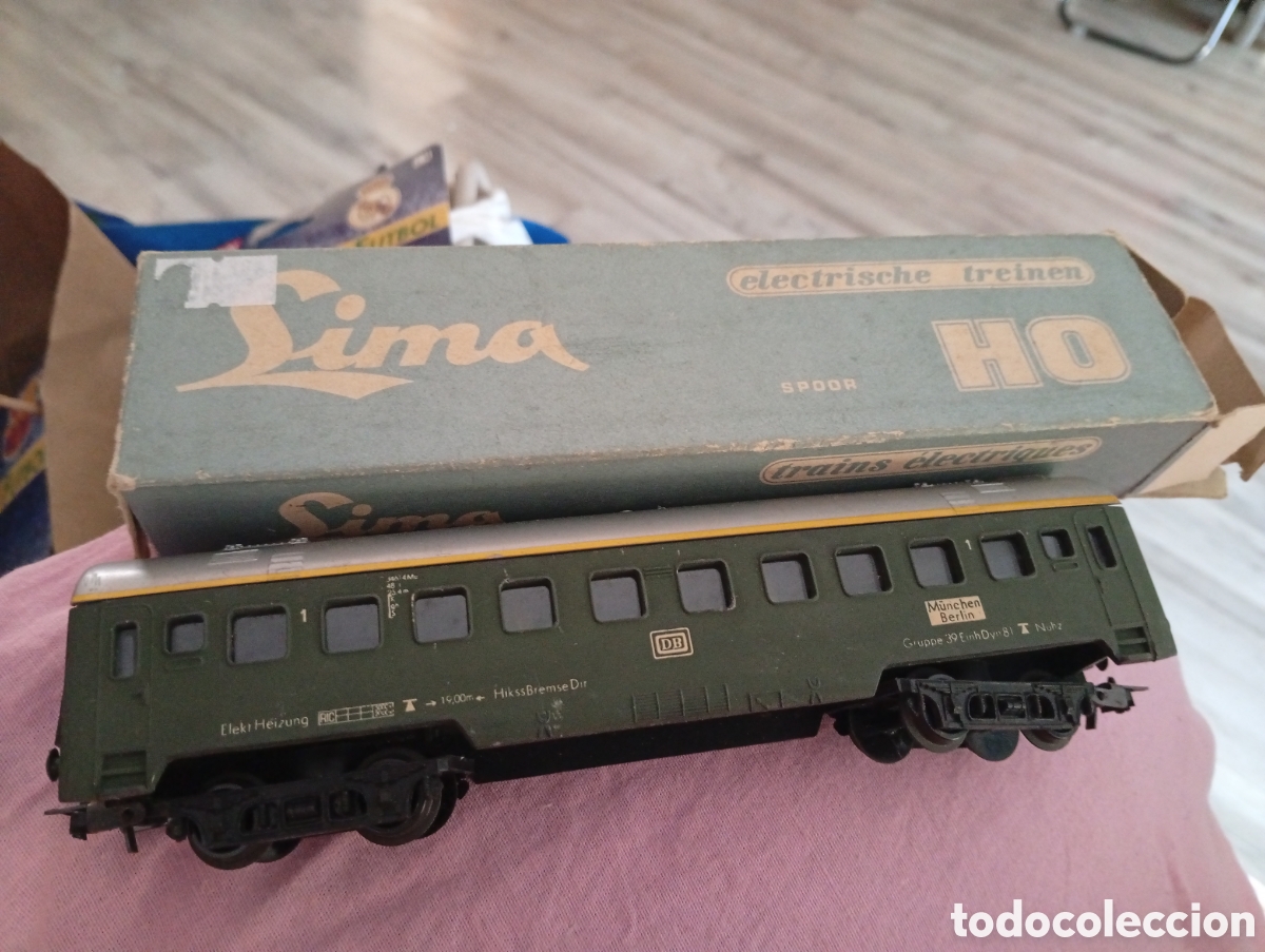 Trenes escala: Vag&oacute;n de tren Lima buen estado