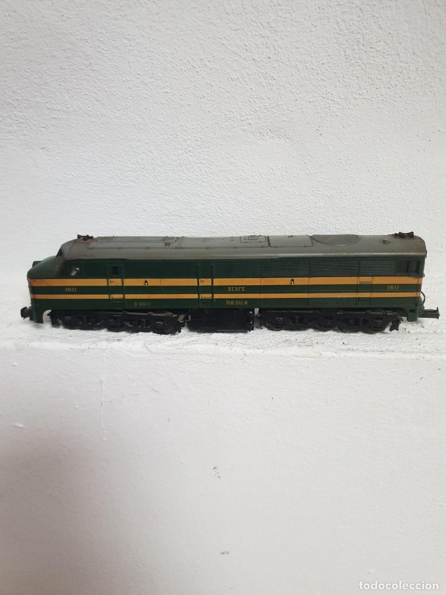 Trenes escala: Locomotora Lima renfe 316-011-6 1611
