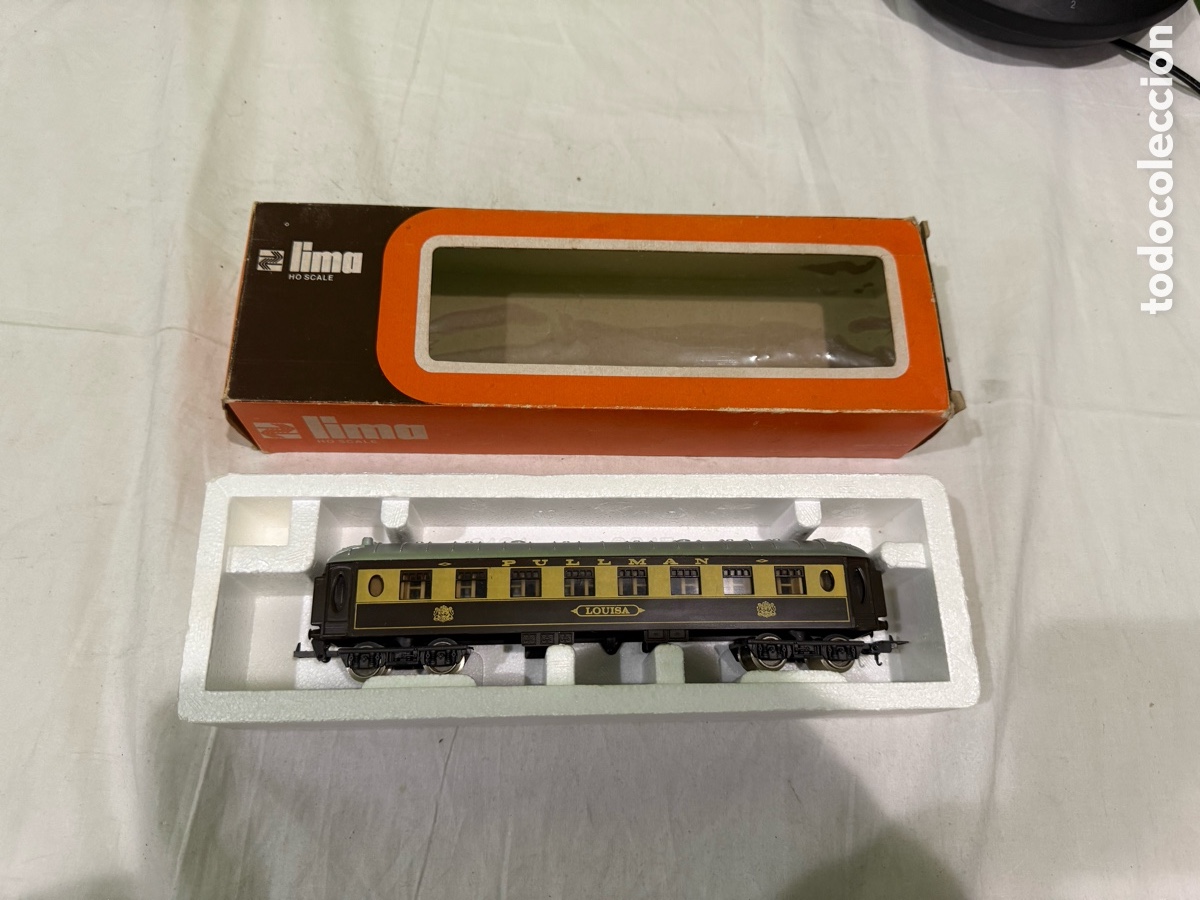 Trenes escala: Antiguo Coche de Viajeros Pullman &ldquo;Louisa&rdquo; Lima H0 Ref. 9325 &ndash; Con Caja