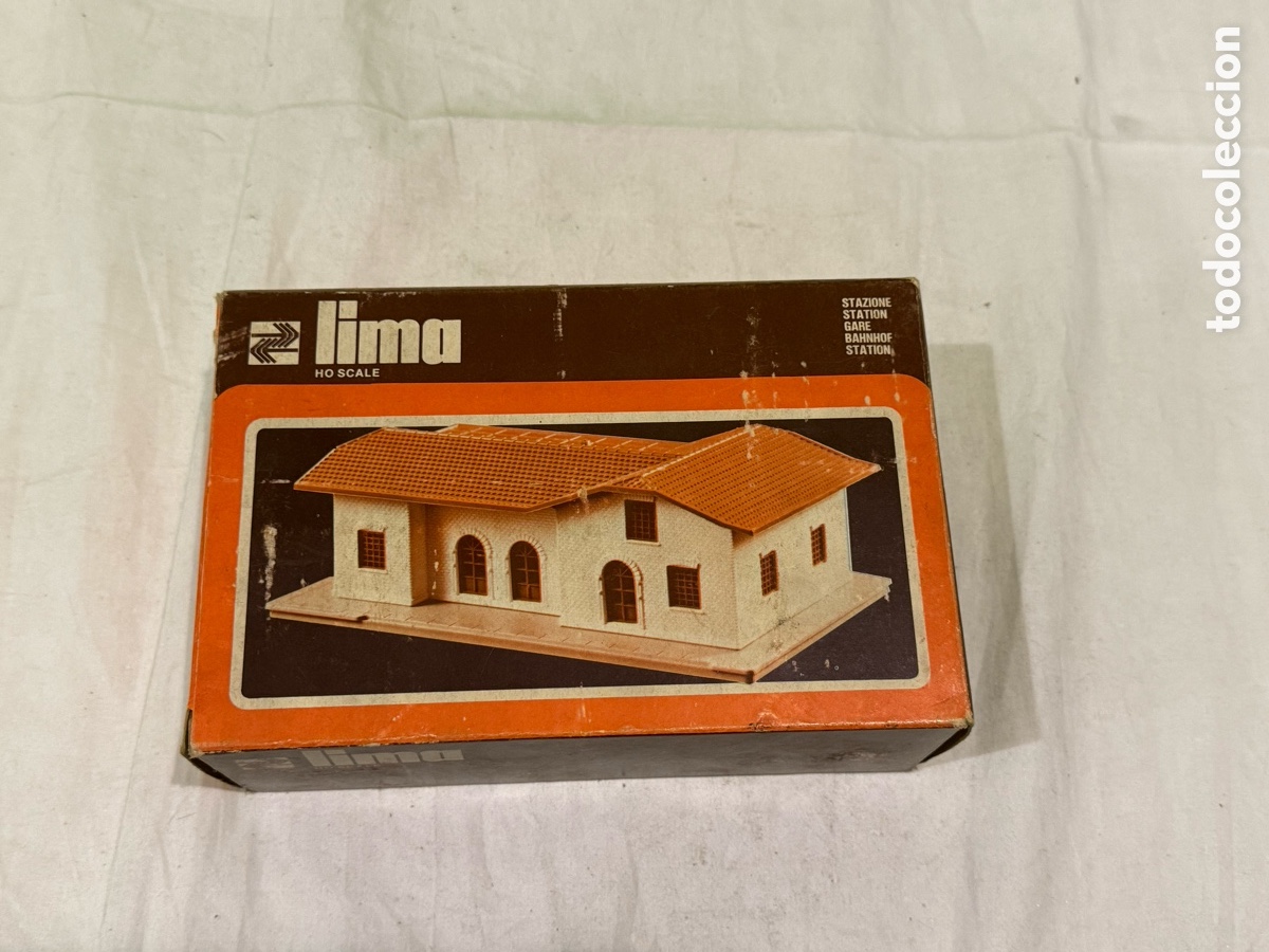 Trenes escala: Antigua Estaci&oacute;n de Tren Lima H0 Ref. 045 &ndash; Maqueta Ferroviaria &ndash; En Caja