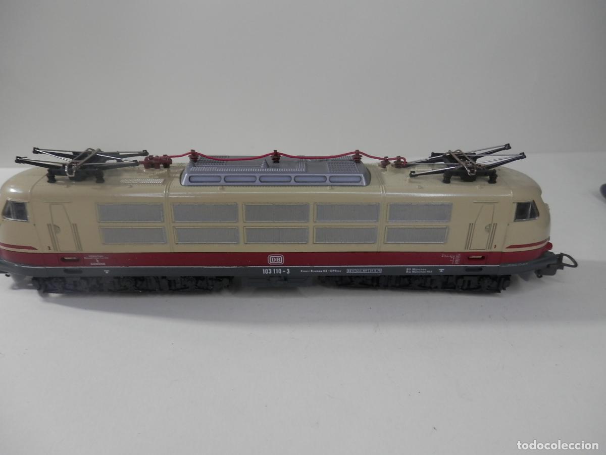 Trenes escala: LOCOMOTORA ELECTRICA DE LA DB ESCALA HO DE LIMA