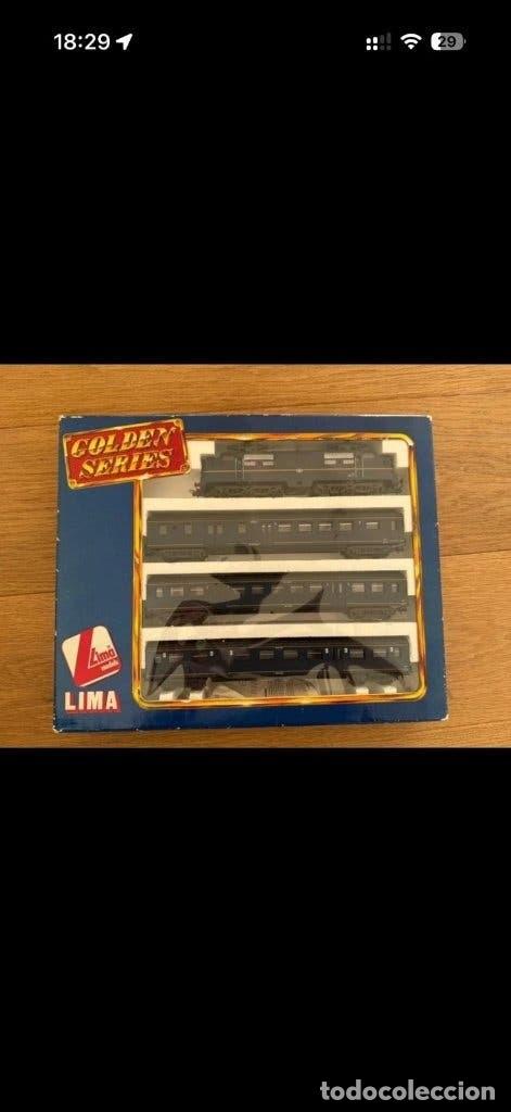 Trenes escala: Lima Golden Series 149721 caja tren NS 1220 + 3 coches H0