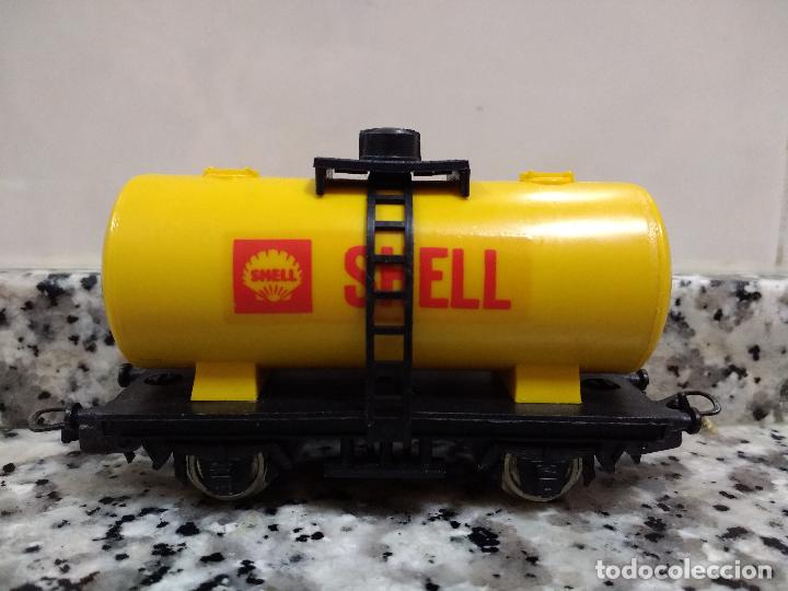 Trenes escala: Vag&oacute;n Cisterna SHELL HO Lima Italy - Foto 1