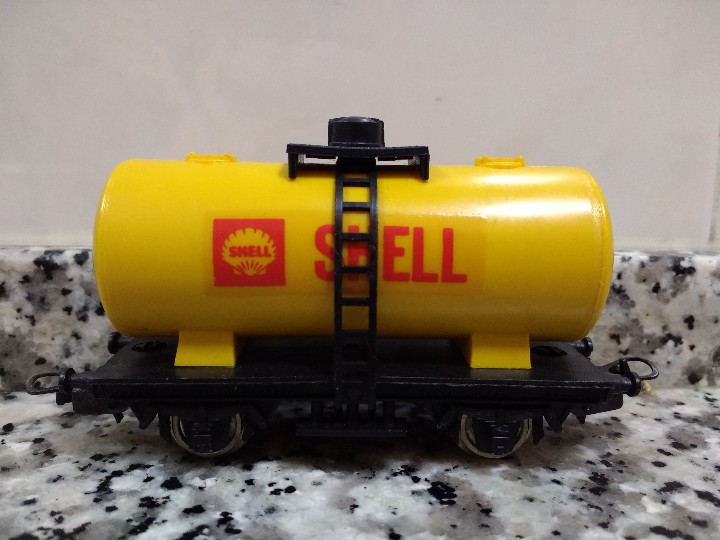 Trenes escala: Vag&oacute;n Cisterna SHELL HO Lima Italy - Foto 2