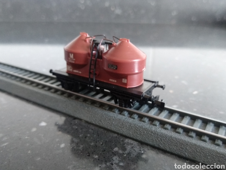 Trenes escala: Vagon cemento ( N ) - Foto 4