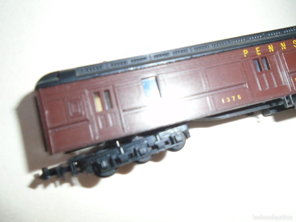 Trenes escala: COMPOSICION DE 3 COCHES de 6 ejes DE LA PENNSYLVANIA MARCA LIMA - Foto 3