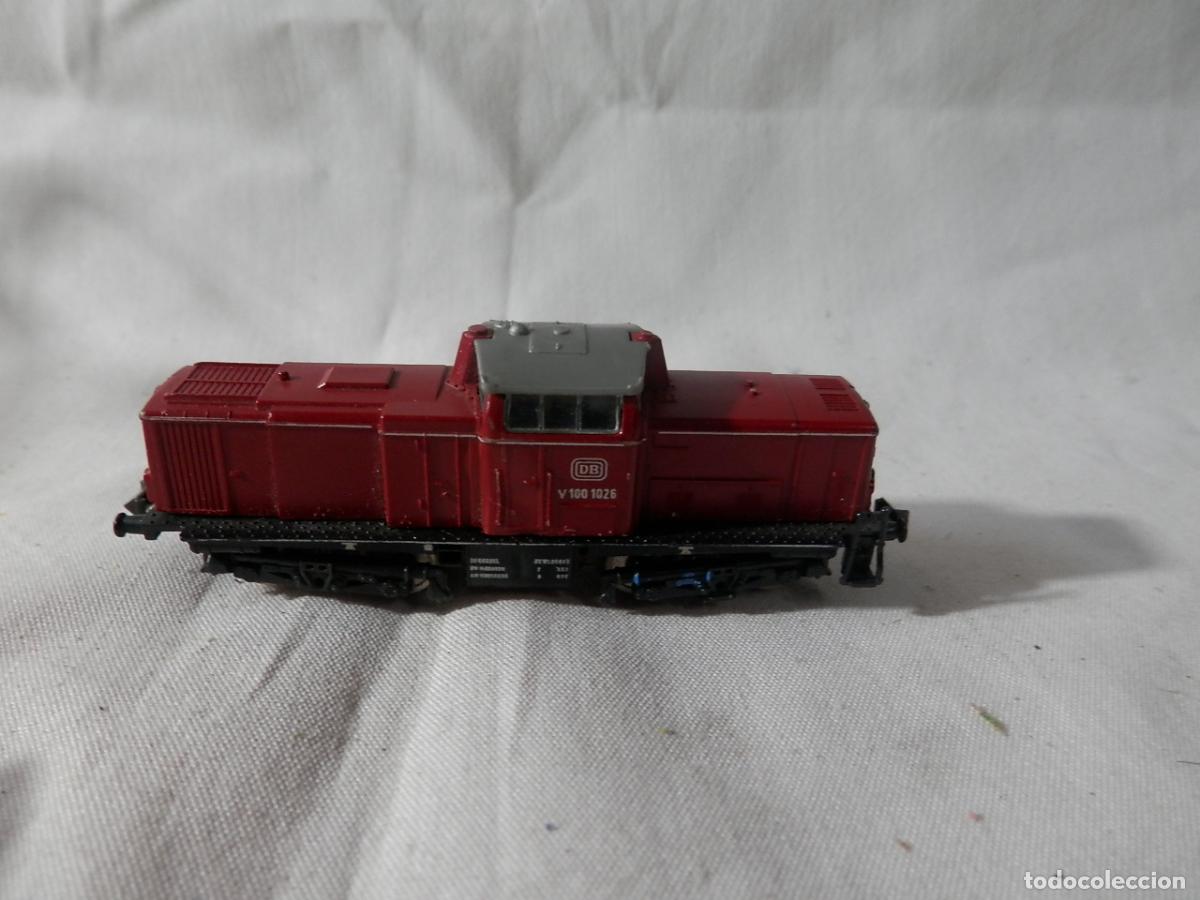 Trenes escala: LOCOMOTORA DIESEL DE LA DB ESCALA N DE LIMA