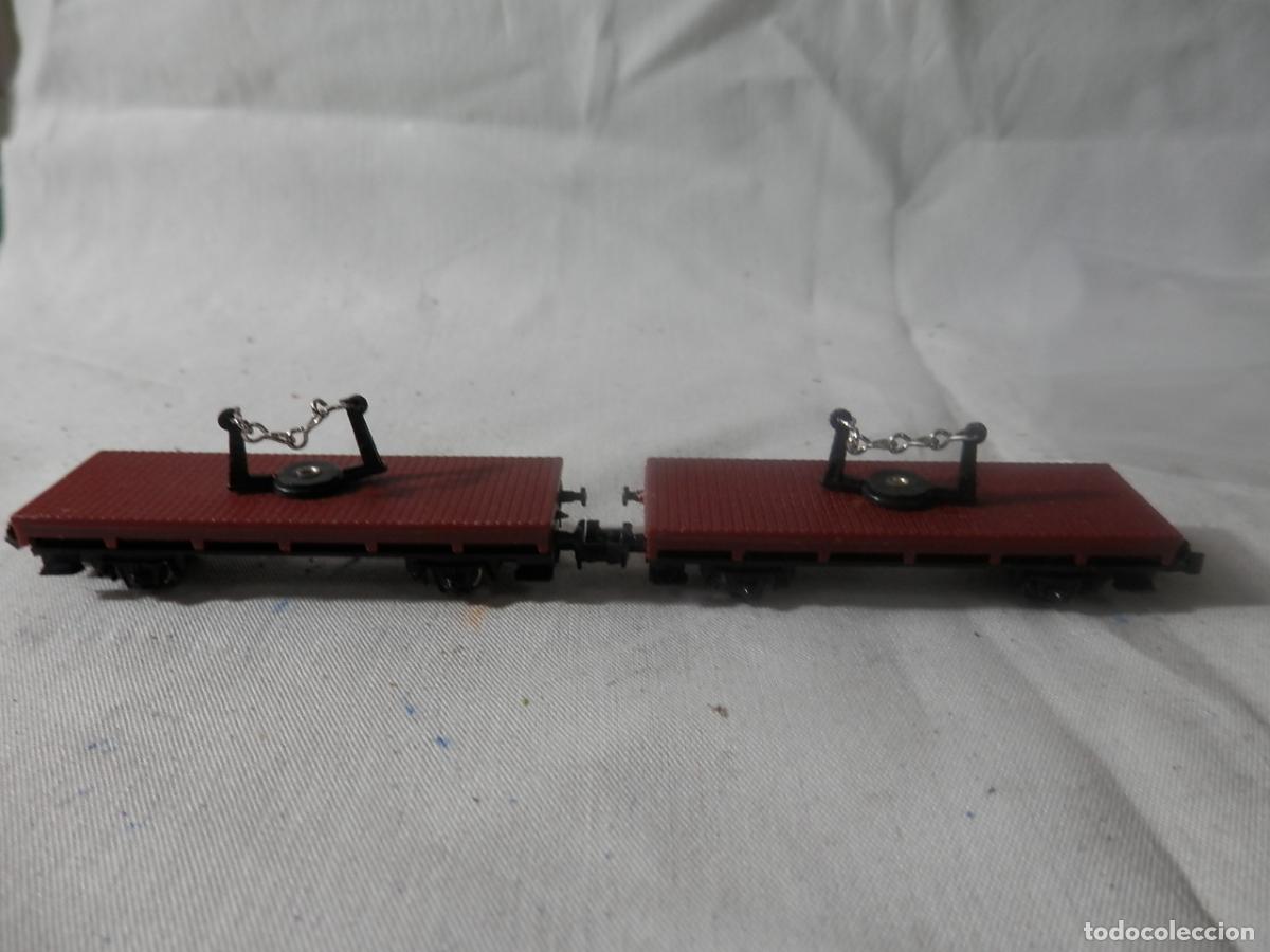 Trenes escala: VAGON TELERO ESCALA N DE LIMA