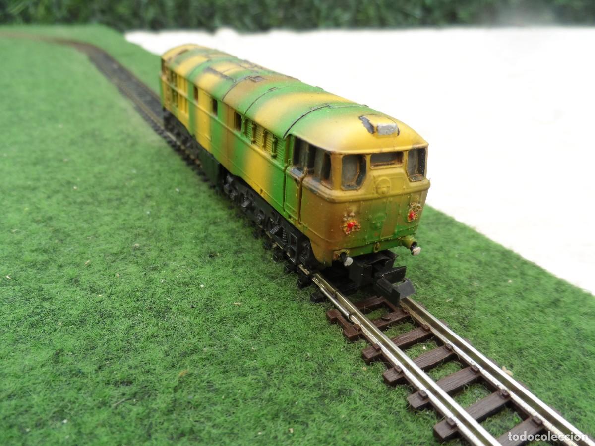 Trenes escala: LOCOMOTORA MILITAR LIMA PARA REPARAR ESCALA N