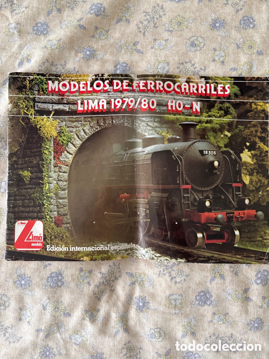 Trenes escala: Cat&aacute;logo modelo de ferrocarriles LIMA