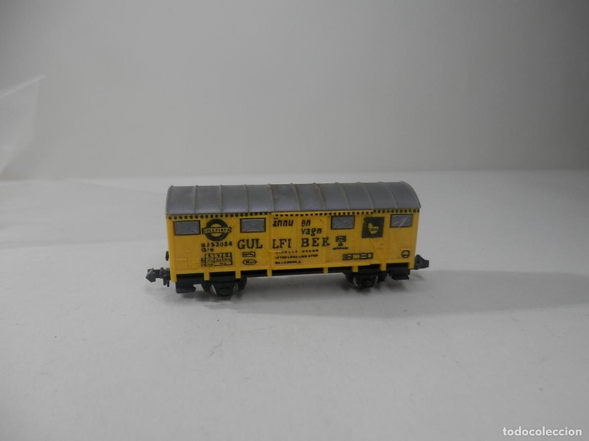 Trenes escala: VAGON CERRADO ESCALA N DE LIMA