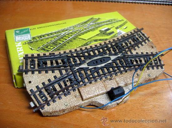 Trenes escala: M&auml;rklin H0 5128 Cruce transversal doble - Foto 1