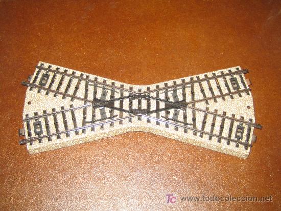 Trenes escala: CRUCE SENCILLO MARKLIN - Foto 1