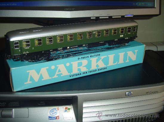 Trenes escala: marklin. Vag&oacute;n pasajeros 4033 - Foto 2