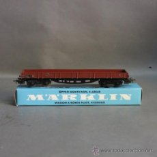 Trenes Escala: TRÁILER EN SU CAJA ORIGINAL DE MARKLIN / MÄRKLIN 4514. 1950 - 1960.