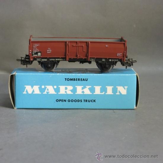 Wagon Märklin 5872 – Époque III – Fermé Avec Feux De Queue – Excellent état