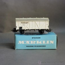 Trenes Escala: VAGÓN KÜHLWAGEN EN SU CAJA ORIGINAL DE MARKLIN / MÄRKLIN 4508. 1950 - 1960.