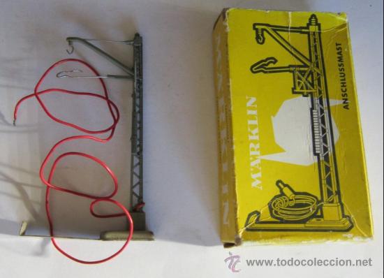 Trenes escala: MARKLIN POSTE DE CORRIENTE, REF 7010, EN CAJA. CC - Foto 1