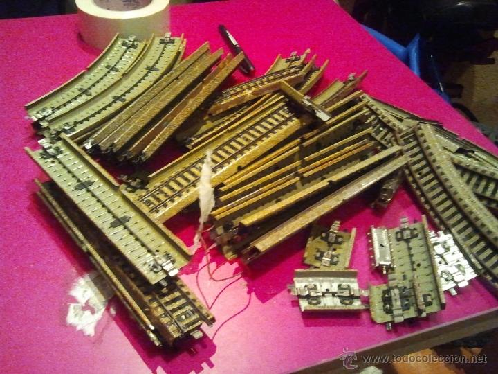 Trenes escala: ACCESORIO  lote de vias - Foto 3