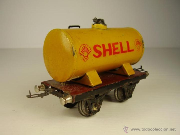 Trenes escala: Vag&oacute;n Marklin SHELL, a&ntilde;os 40 - Foto 1